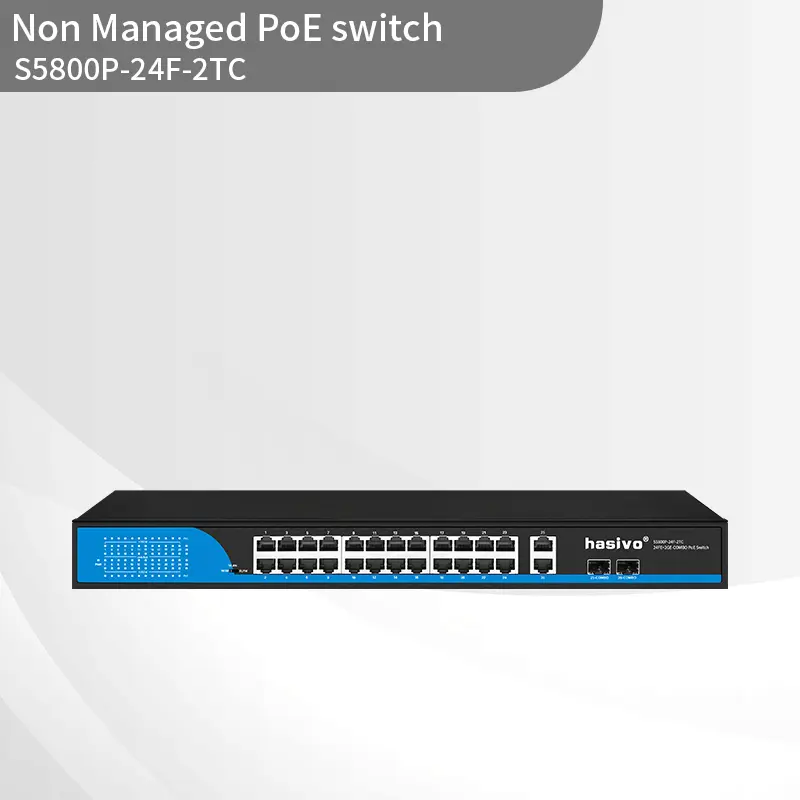 Hybrid Gigabit uplink 24+2-port 100M ...