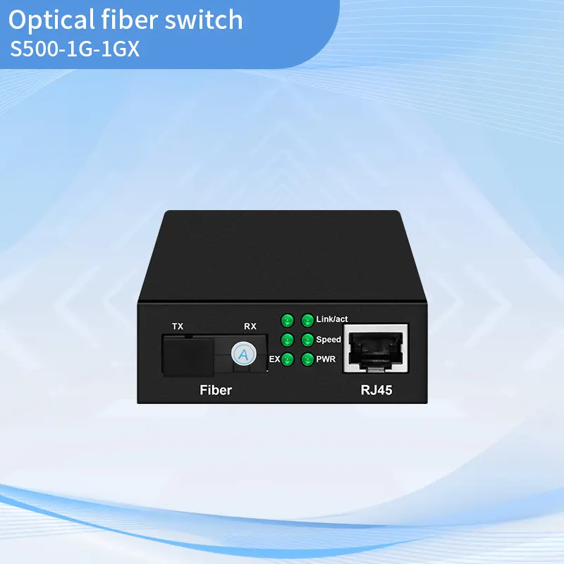 Full Gigabit 1+1 Fiber Switch
