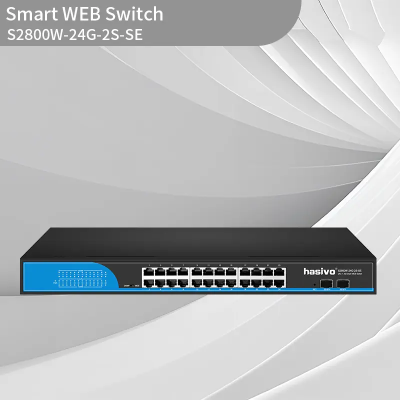 Built in 24GE-2S SFP Gigabit Smart WE...